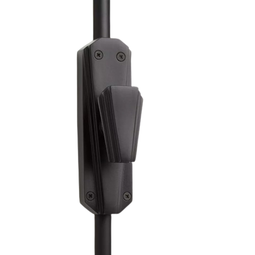 Signature Ironmongery Art Deco Door Iron Cremone Bolt Hardware Black Powder Coated Up to 9 feet Doors