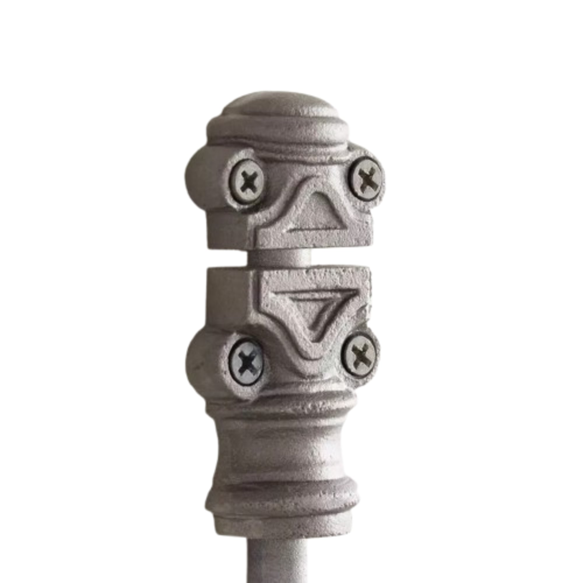 Signature Ironmongery Barcheski Cabinet Iron Cremone Bolt Hardware 2 feet Antique Iron Finish Upto 2 feet