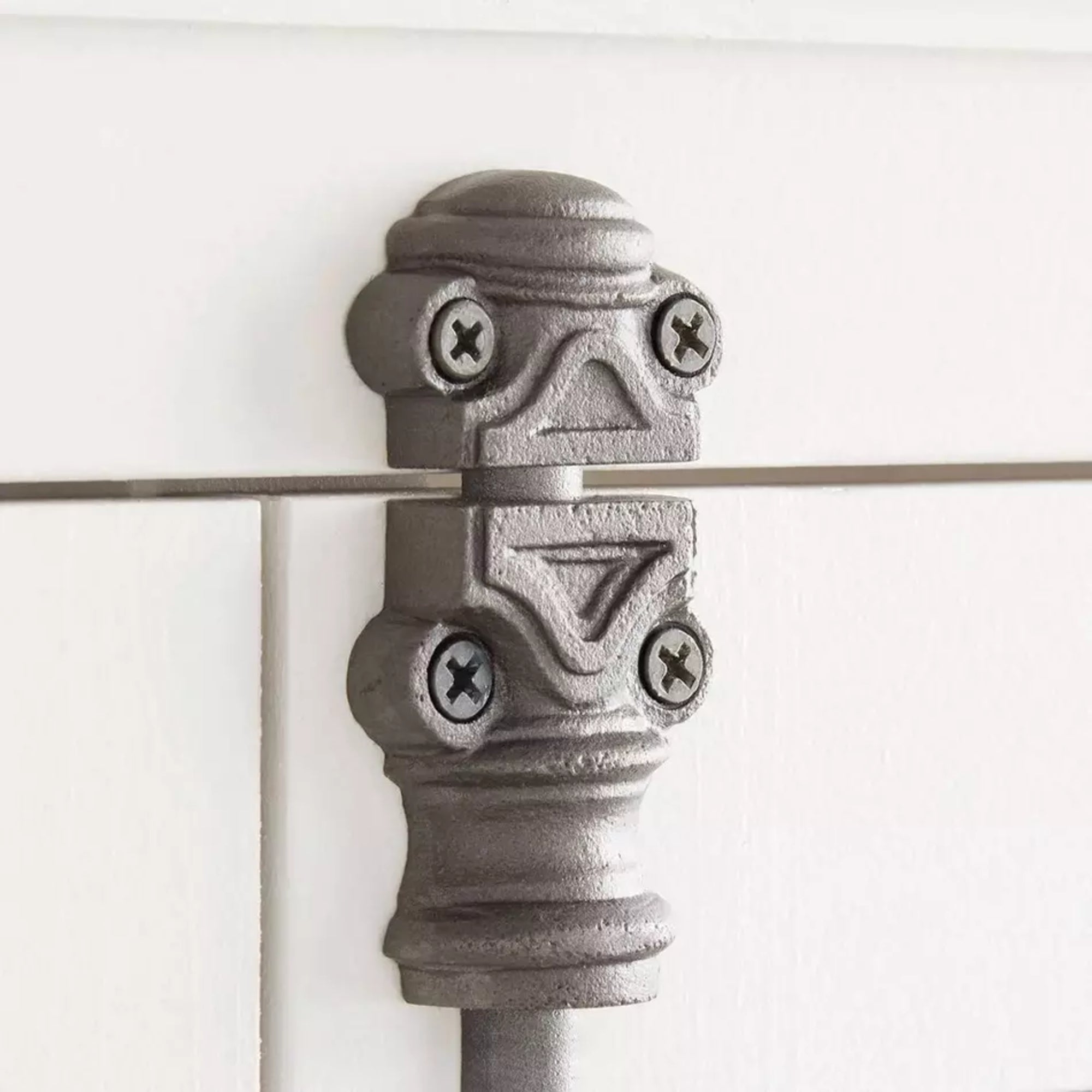 Signature Ironmongery Barcheski Cabinet Iron Cremone Bolt Hardware 2 feet Antique Iron Finish Upto 2 feet