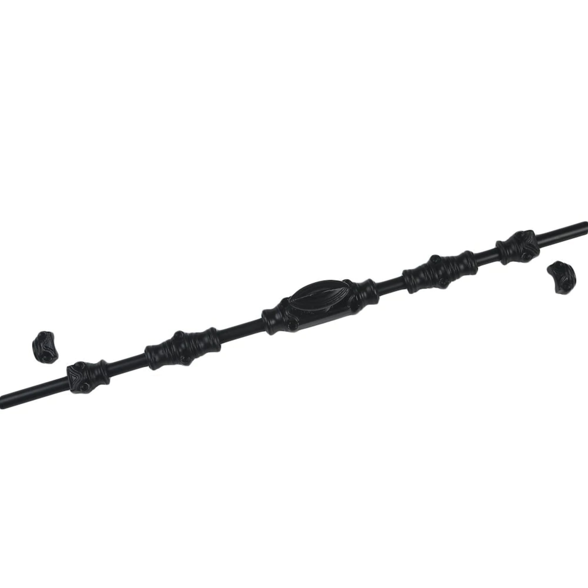 Signature Ironmongery Barcheski Window Iron Cremone Bolt Hardware 6 feet Black Powder Coated Up to 6 feet