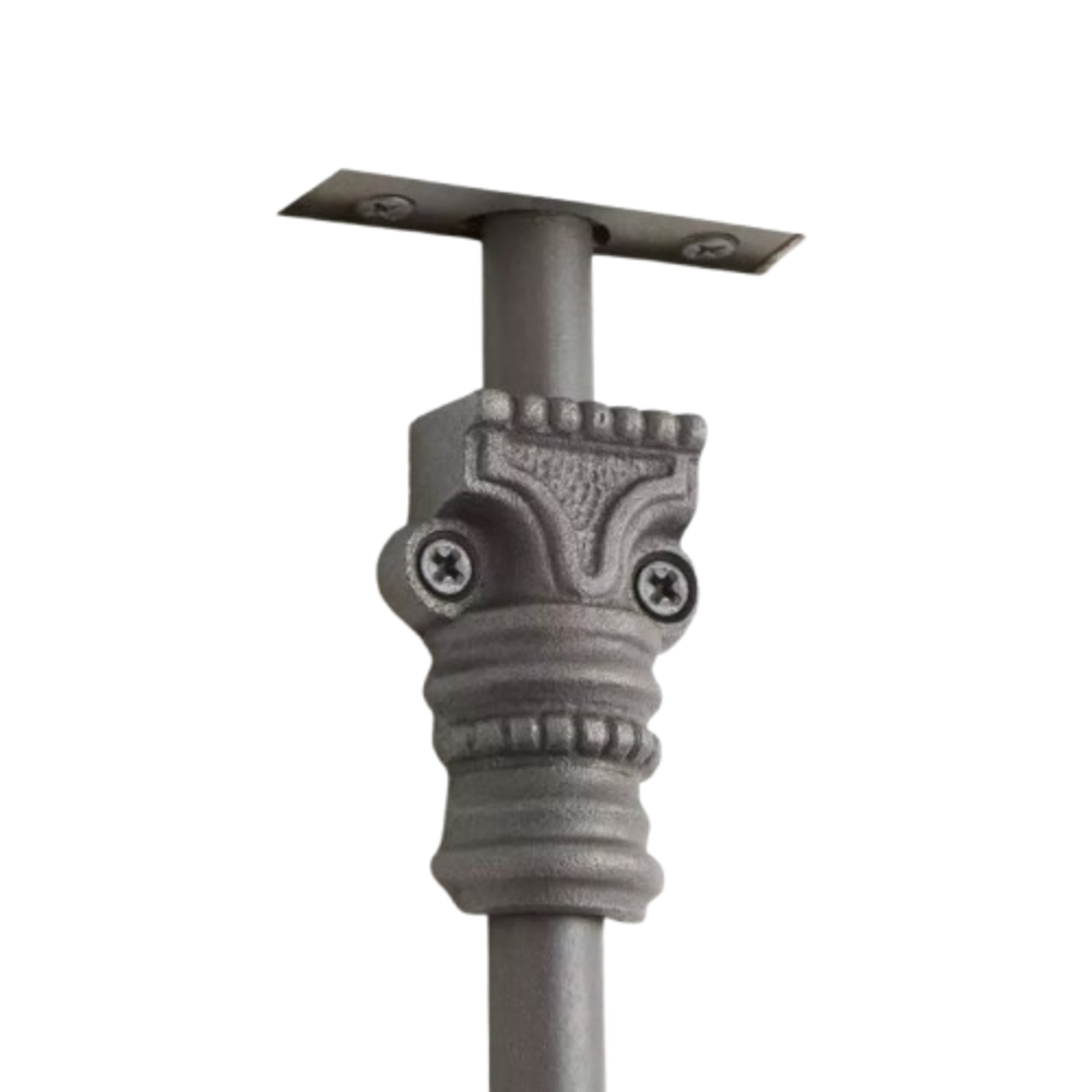 Signature Ironmongery Beaded Door Iron Cremone Bolt Antique Iron Finish Up to 9 feet Doors