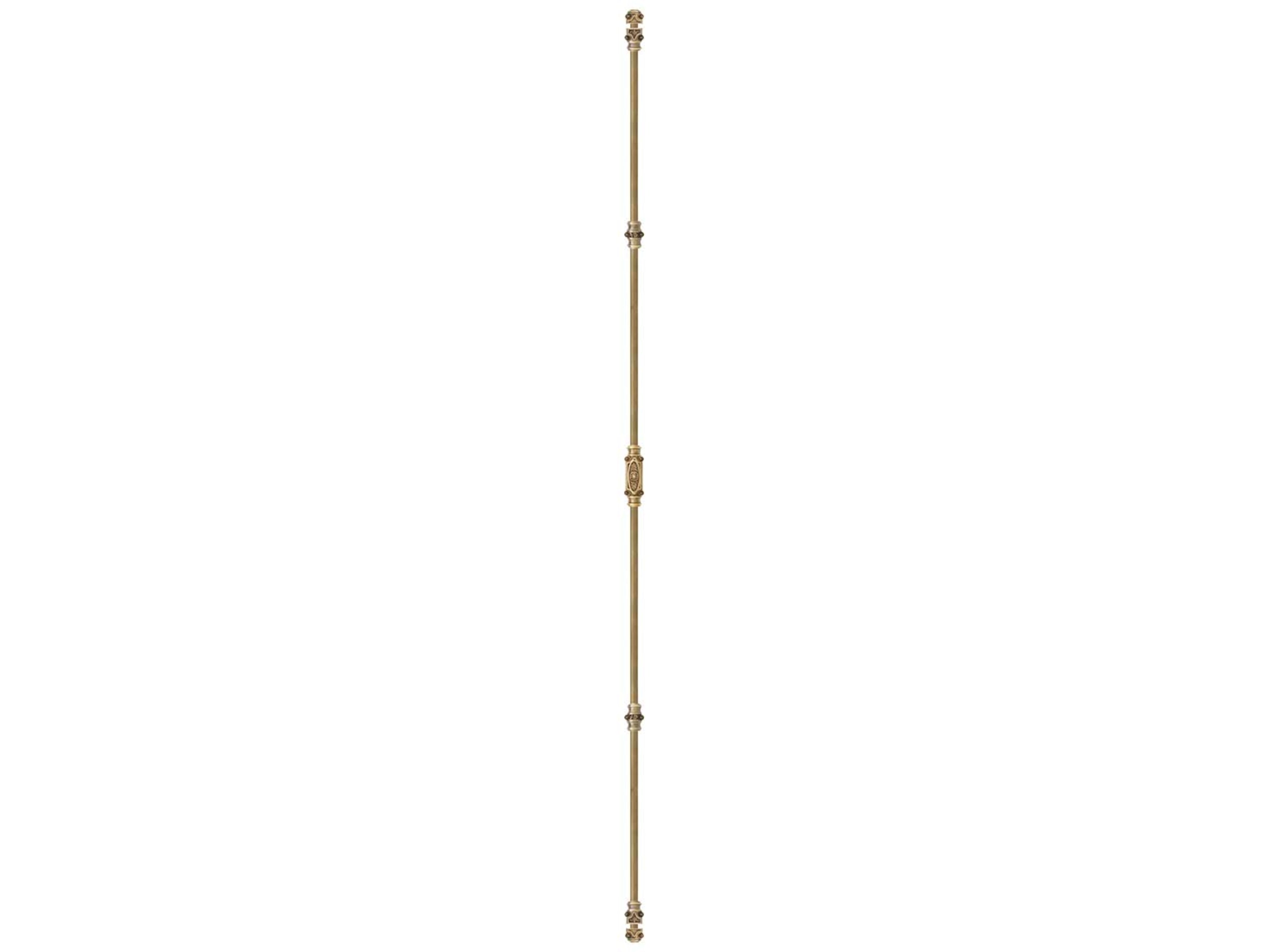 Signature Ironmongery Dalston Window Brass Cremone Bolt Hardware 6 feet lacquered Antique Brass Up to 6 feet windows | Cabinets