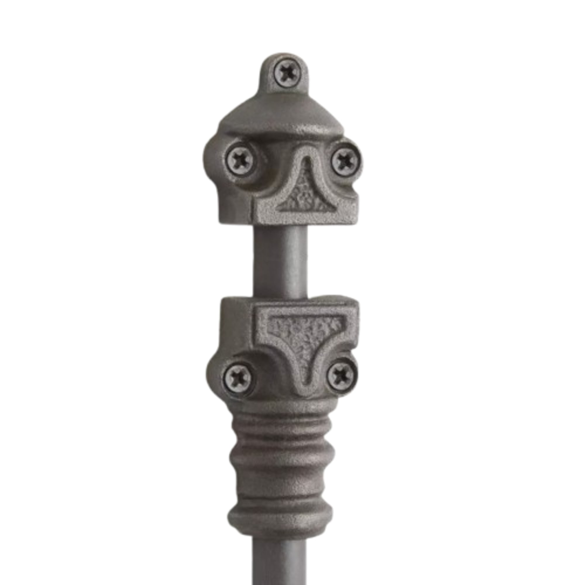 Signature Ironmongery Stepney Door Iron Cremone Bolt 9 feet Antique Iron Finish Upto 9 feet Doors