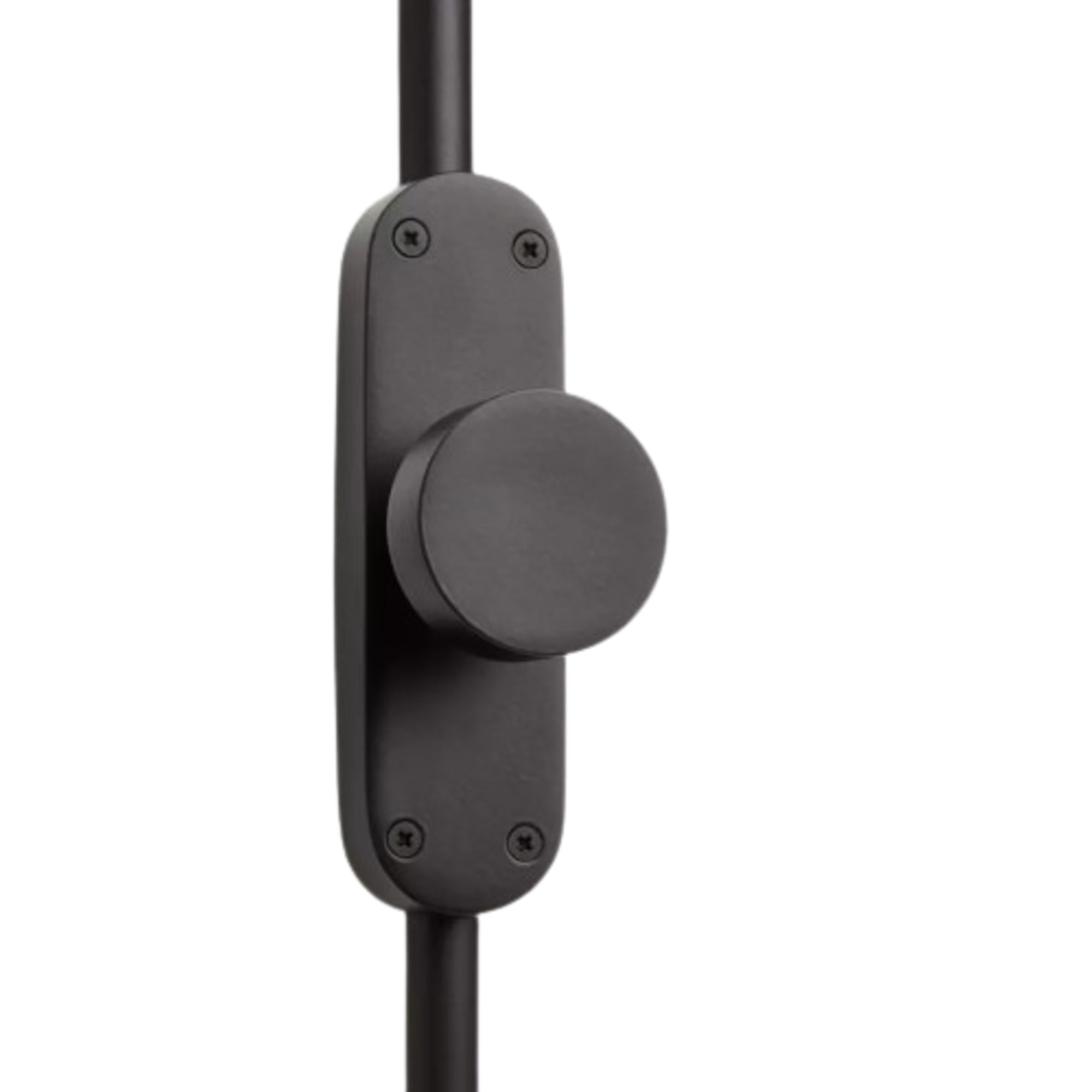 Signature Ironmongery Sun Grove Door Brass Cremone Bolt 9 feet Flat Black Finish Upto 9 feet Doors