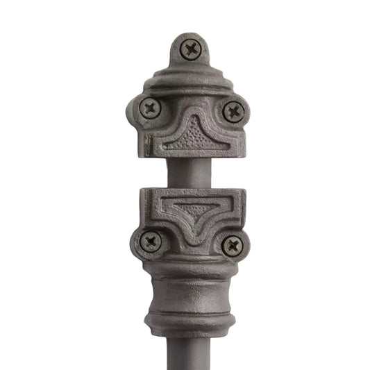 Signature Ironmongery Barcheski Door Iron Cremone Bolt Antique Iron Finish Upto 9 feet Doors