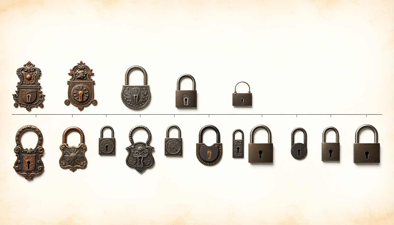 The Evolution of Rim Locks: From Antique to Modern Designs