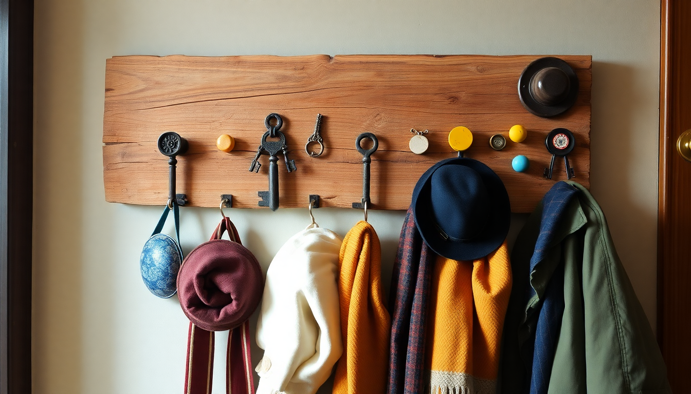 DIY Coat and Hat Hooks: Unleash Your Creativity and Transform Your Home