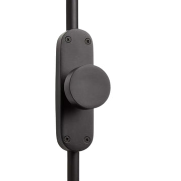 Signature Ironmongery Sun Grove Door Brass Cremone Bolt 9 feet Flat Black Finish Upto 9 feet Doors