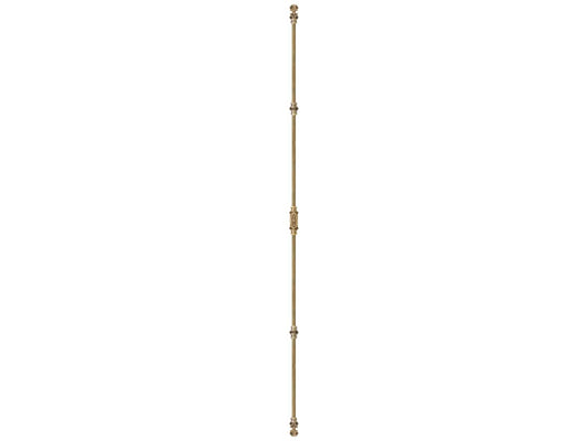 Signature Ironmongery Dalston Window Brass Cremone Bolt Hardware 6 feet lacquered Antique Brass  Up to 6 feet windows | Cabinets