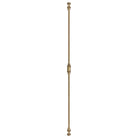 Signature Ironmongery Barcheski Cabinet Brass Cremone Bolt Hardware 2 feet Antique Brass Unlacquered Upto 2 feet