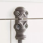 Signature Ironmongery Barcheski Cabinet Iron Cremone Bolt Hardware 2 feet Antique Iron Finish Upto 2 feet