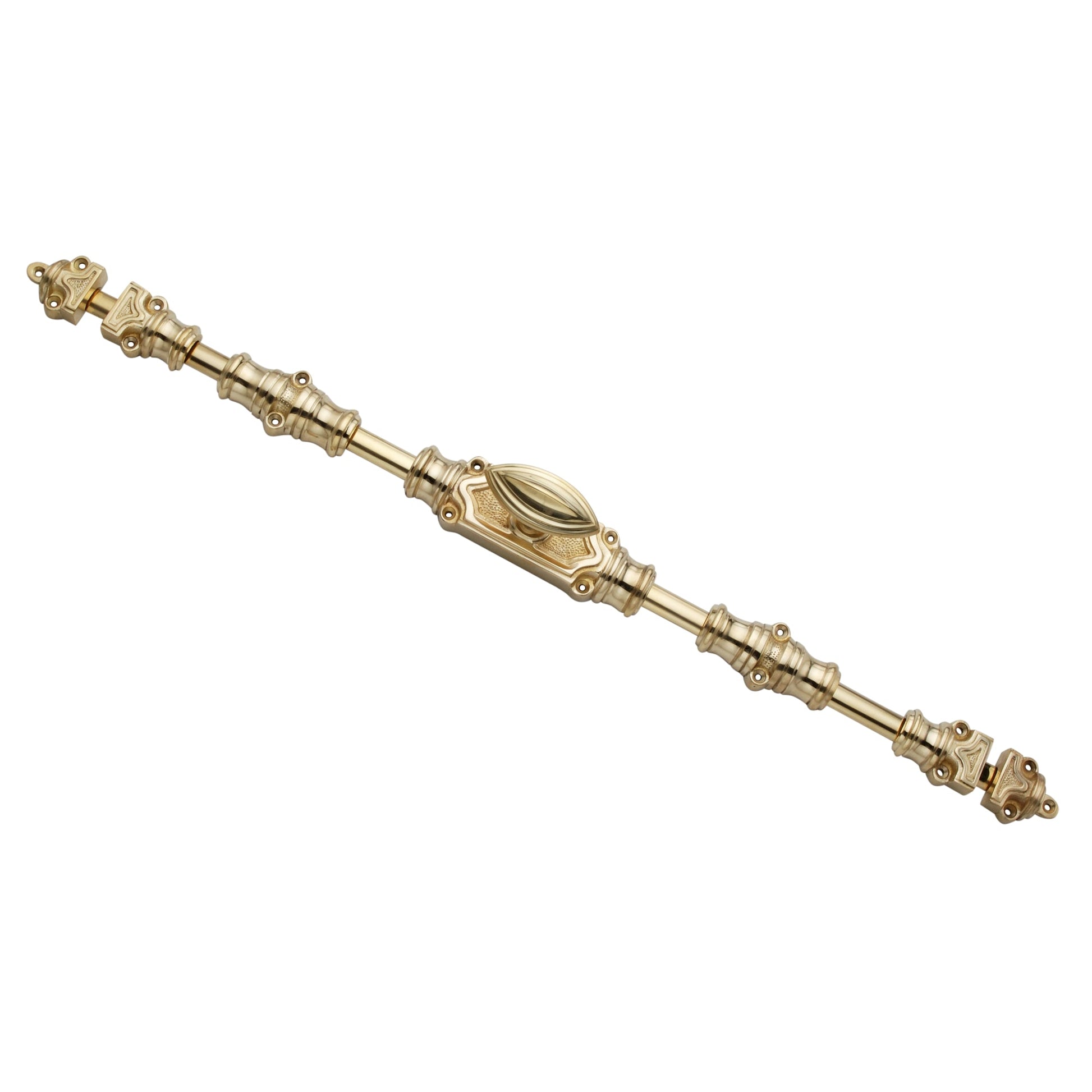 Signature Ironmongery Barcheski Door Brass Cremone Bolt Polished Brass Lacquered Upto 9 feet Doors