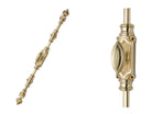 Signature Ironmongery Barcheski Door Brass Cremone Bolt Unlacquered Brass Polished Upto 9 feet Doors