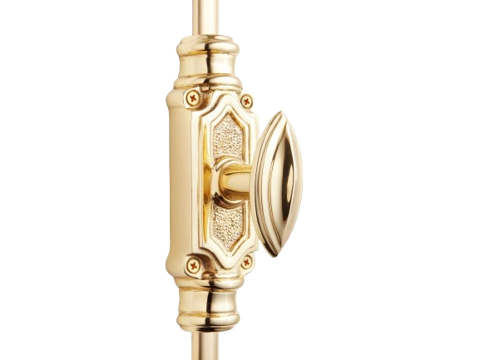Signature Ironmongery Barcheski Door Brass Cremone Bolt Unlacquered Brass Polished Upto 9 feet Doors
