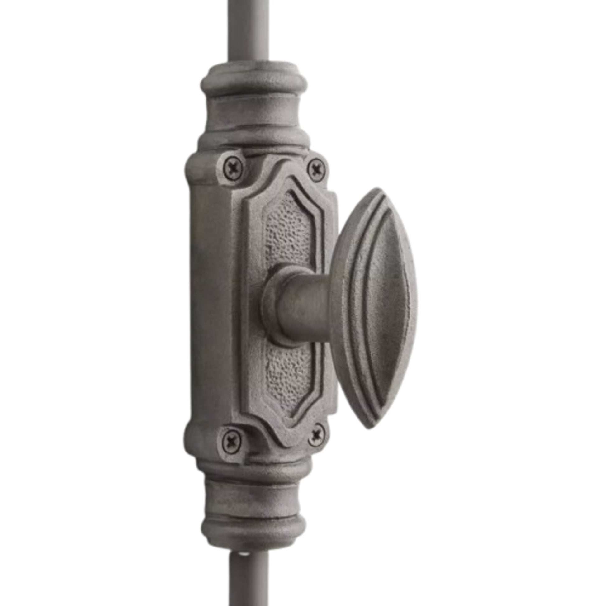 Signature Ironmongery Barcheski Door Iron Cremone Bolt Antique Iron Finish Upto 9 feet Doors