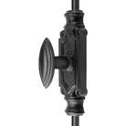 Signature Ironmongery Barcheski Door Iron Cremone Bolt Black Powder Coated Up to 9 feet Doors