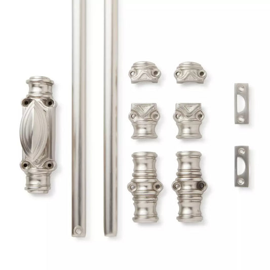 Signature Ironmongery Barcheski Window Brass Cremone Bolt Hardware 6 feet Polished Brass Unlacquered Up to 6 feet