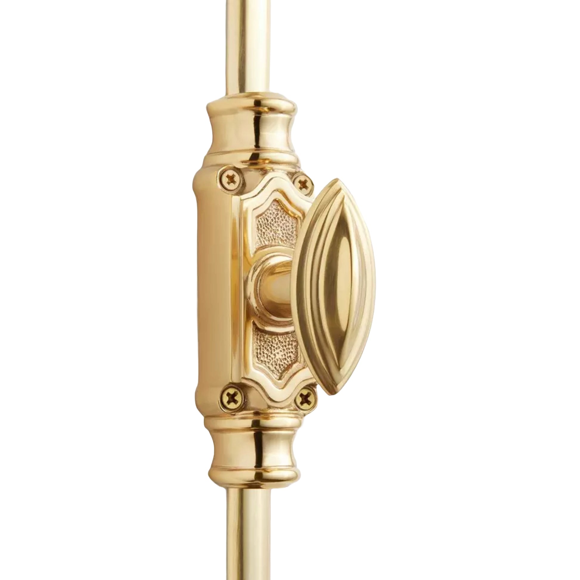 Signature Ironmongery Barcheski Window Brass Cremone Bolt Hardware 6 feet Polished Brass Unlacquered Up to 6 feet