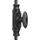 Signature Ironmongery Barcheski Window Iron Cremone Bolt Hardware 6 feet Black Powder Coated Up to 6 feet