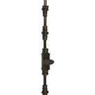 Signature Ironmongery Beaded Door Brass Cremone Bolt Unlacquered Antique Brass Upto 9 feet Doors