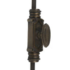 Signature Ironmongery Beaded Door Brass Cremone Bolt Unlacquered Antique Brass Upto 9 feet Doors