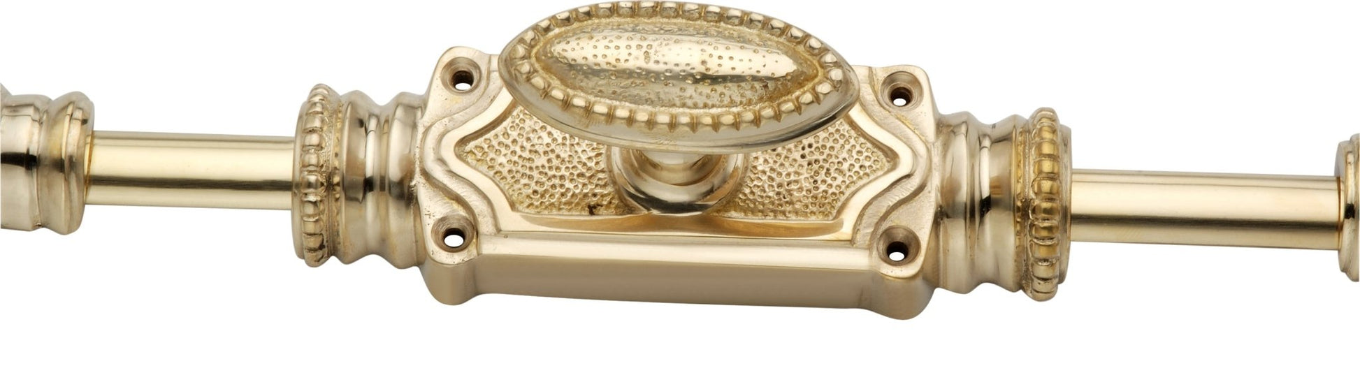 Signature Ironmongery Beaded Door Brass Cremone Bolt Polished Brass Lacquered Upto 9 feet Doors