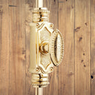 Signature Ironmongery Beaded Door Brass Cremone Bolt Polished Brass Lacquered Upto 9 feet Doors