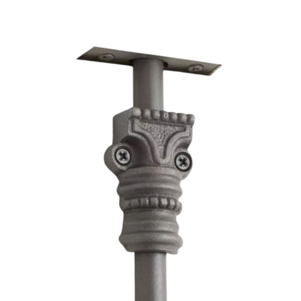 Signature Ironmongery Beaded Door Iron Cremone Bolt Antique Iron Finish Up to 9 feet Doors