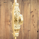 Signature Ironmongery Corinthian Door Brass Cremone Bolt 9 feet polished Brass Lacquered For Doors Upto 9 feet