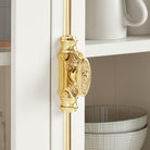 Signature Ironmongery Dalston Cabinet Brass Cremone Bolt Hardware 2 feet Polished Brass Unlacquered Up to 2 feet Cabinets