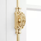 Signature Ironmongery Dalston Window Brass Cremone Bolt Hardware 6 feet Polished Brass Unlacquered Up to 6 feet