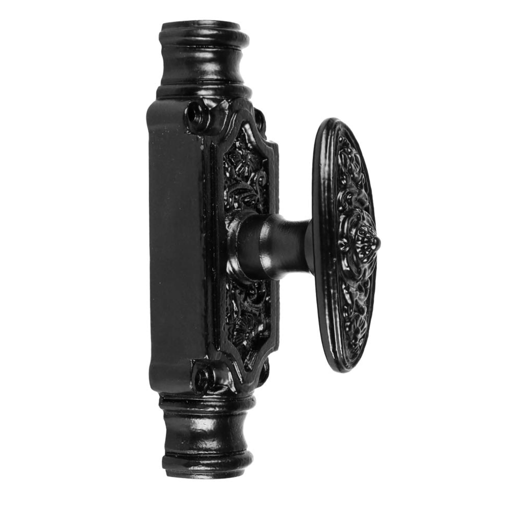 Signature Ironmongery Dalston Door Iron Cremone Bolt 9 feet Black Powder Coated Upto 9' Doors
