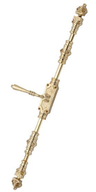 Signature Ironmongery Lever Handle Door Brass Cremone Bolt Polished Brass Lacquered Upto 9 feet Doors