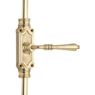 Signature Ironmongery Lever Handle Door Brass Cremone Bolt Polished Brass Lacquered Upto 9 feet Doors
