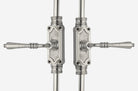 Signature Ironmongery Lever Handle Door Brass Cremone Bolt Satin Nickel Upto 9 feet Doors