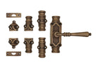Signature Ironmongery Lever Handle Door Brass Cremone Bolt Unlacquered Antique Brass Upto 9 feet Doors