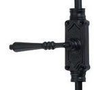 Signature Ironmongery Lever Handle Door Iron Cremone Bolt Hardware Black Powder Coated Up to 9 feet Doors