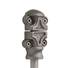 Signature Ironmongery Stepney Cabinet Iron Cremone Bolt Hardware 2 feet Antique Iron Finish Up to 2 feet