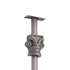 Signature Ironmongery Stepney Cabinet Iron Cremone Bolt Hardware 2 feet Antique Iron Finish Up to 2 feet