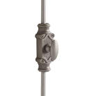 Signature Ironmongery Stepney Cabinet Iron Cremone Bolt Hardware 2 feet Antique Iron Finish Up to 2 feet
