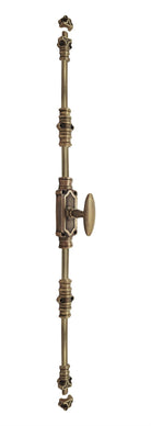 Signature Ironmongery Stepney Door Brass Cremone Bolt 9 feet Antique Brass Lacquered Up to 9 feet Doors