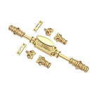 Signature Ironmongery Stepney Door Brass Cremone Bolt 9 feet Polished Brass Lacquered for Doors Upto 9 feet