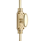 Signature Ironmongery Stepney Door Brass Cremone Bolt 9 feet Polished Brass Unlacquered Upto 9 feet Doors