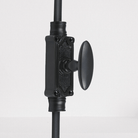 Signature Ironmongery Stepney Door Iron Cremone Bolt 9 feet Black Powder Coated Upto 9 feet Doors