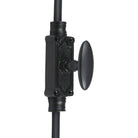 Signature Ironmongery Stepney Door Iron Cremone Bolt 9 feet Black Powder Coated Upto 9 feet Doors