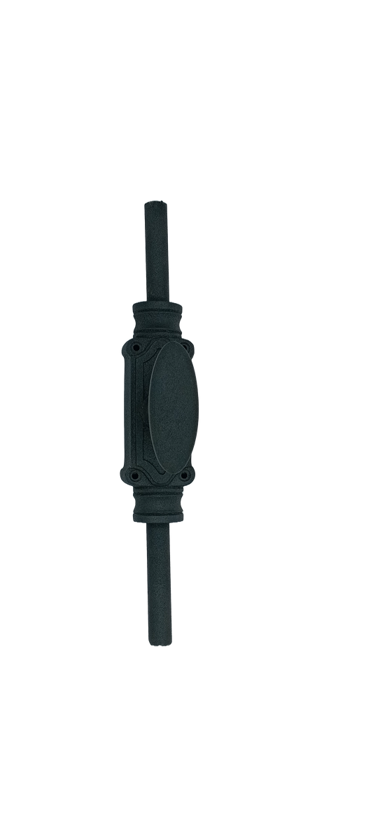 Signature Ironmongery Stepney Door Iron Cremone Bolt 9 feet Textured Matt Black Finish Upto 9 feet Doors
