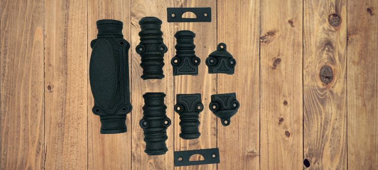 Signature Ironmongery Stepney Door Iron Cremone Bolt 9 feet Textured Matt Black Finish Upto 9 feet Doors