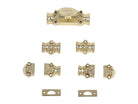 Signature Ironmongery Stepney Window Brass Cremone Bolt Hardware 6 feet Antque Brass Lacquered Upto 6 feet