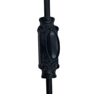 Signature Ironmongery Stepney Window Iron Cremone Bolt Hardware 6 feet Black Powder Coated Upto 6 feet