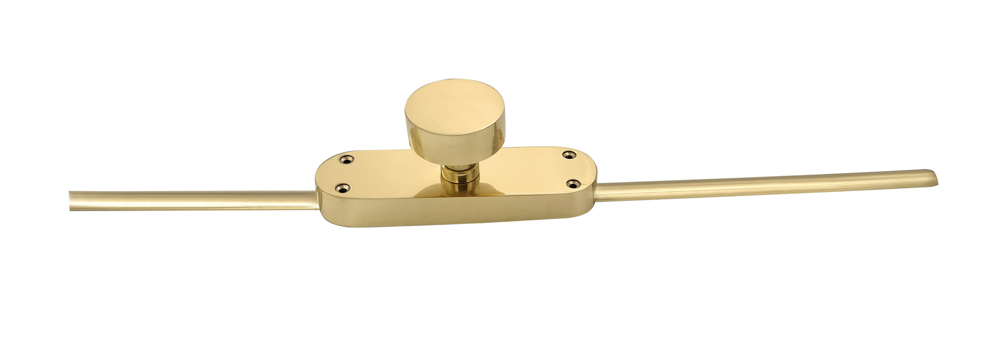 Signature Ironmongery Sun Grove Door Brass Cremone Bolt 9 feet Flat Black Finish Upto 9 feet Doors